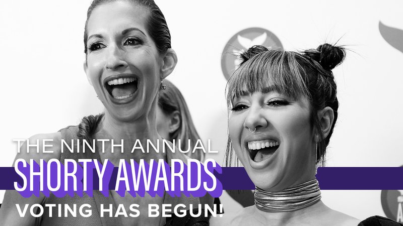 Announcing the influencer nominees for the 9th Annual Shorty Awards!